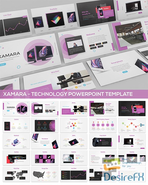 XAMARA - Technology Powerpoint Template