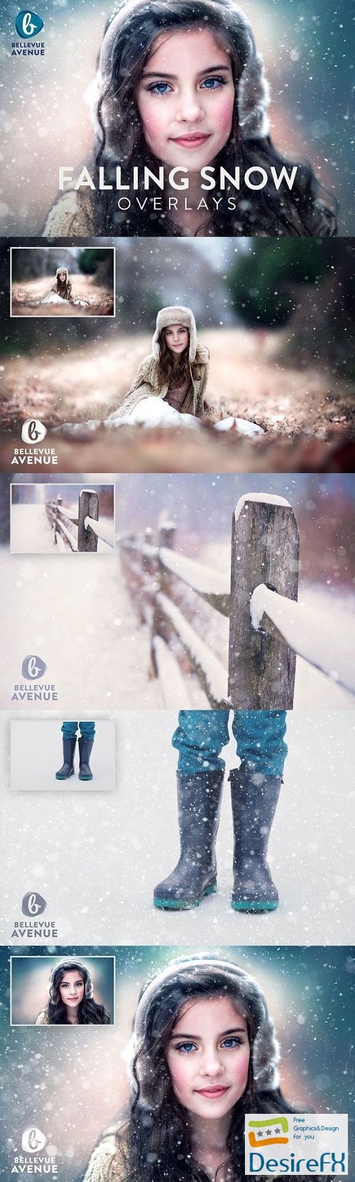 Falling Snow Overlays (Real) - 2294895
