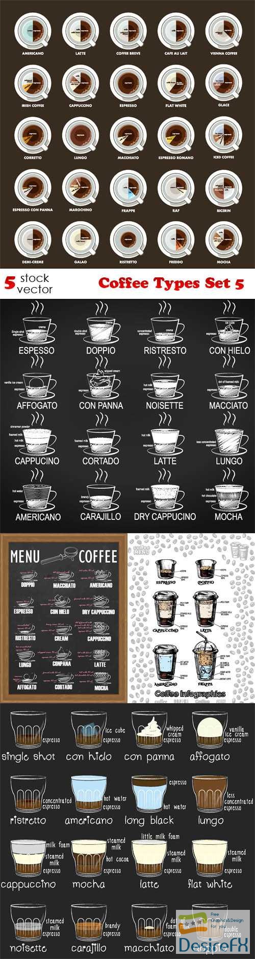 Coffee Types Set 5
