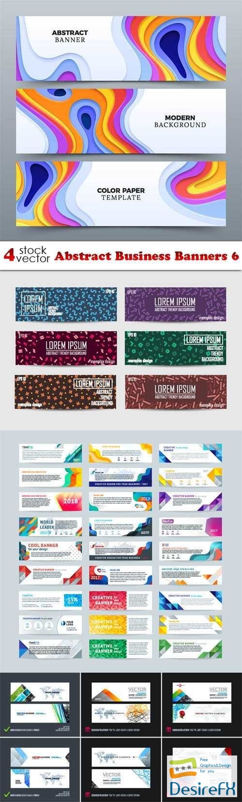 Abstract Business Banners 6