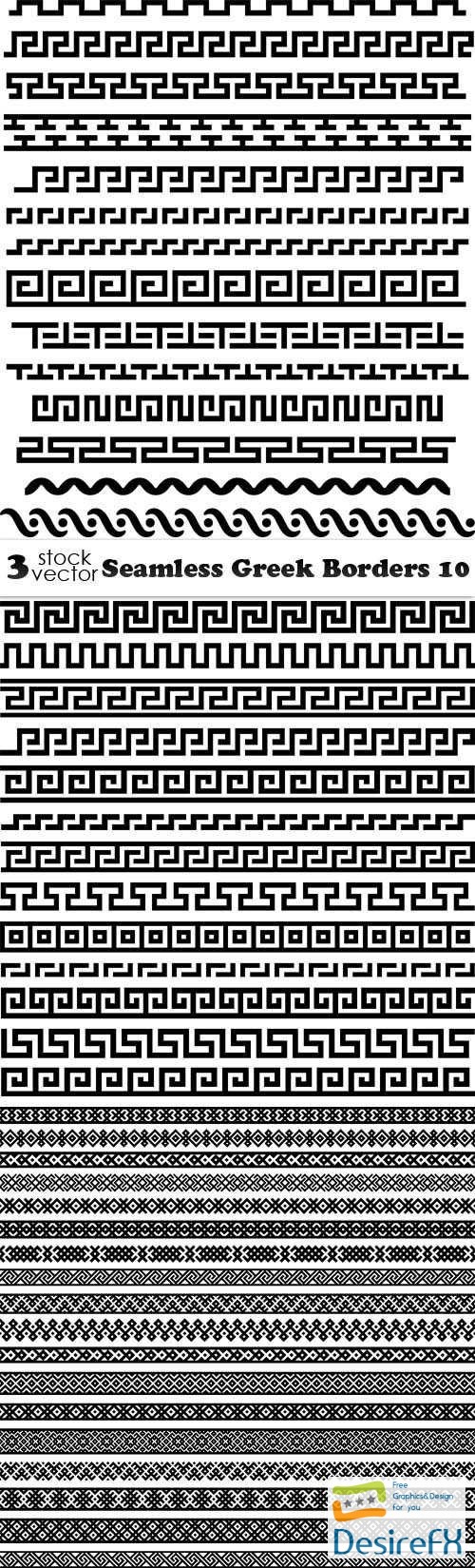 Seamless Greek Borders 10