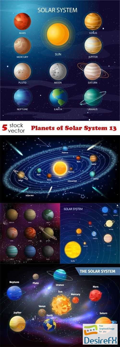 Planets of Solar System 13