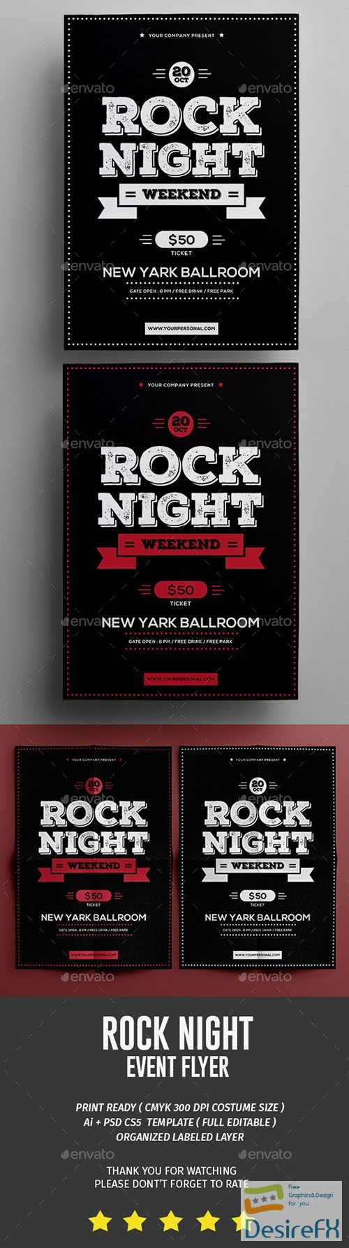 Rock Night Flyer 17134784