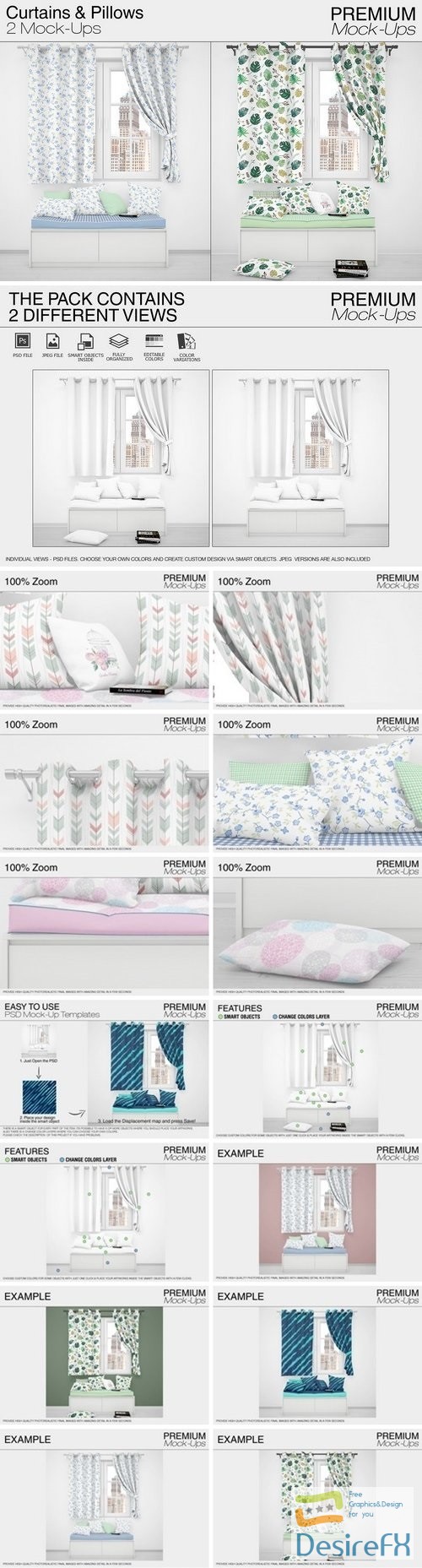 Pillows &amp; Curtains - 2024712