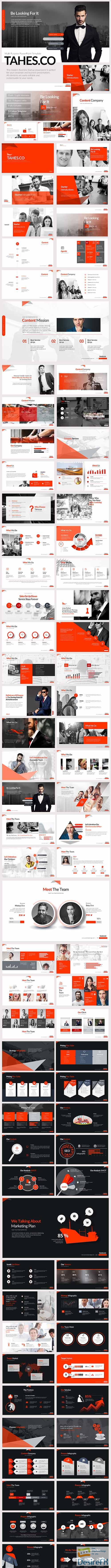 GR - Tahes.Co PowerPoint Template 21345569