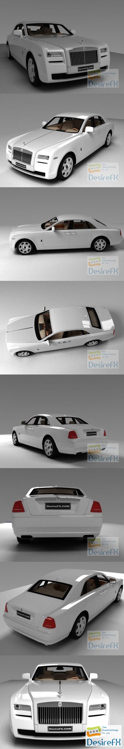 Rolls-Royce Ghost 3D model