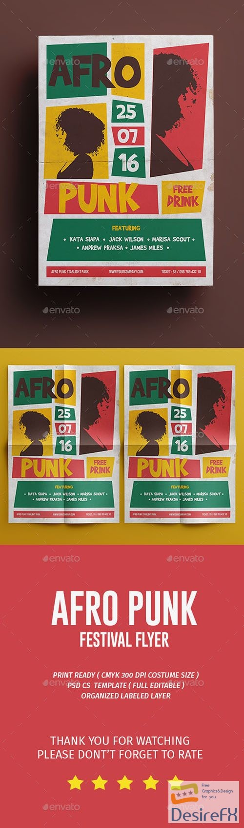 Afro Punk Flyer 17136098
