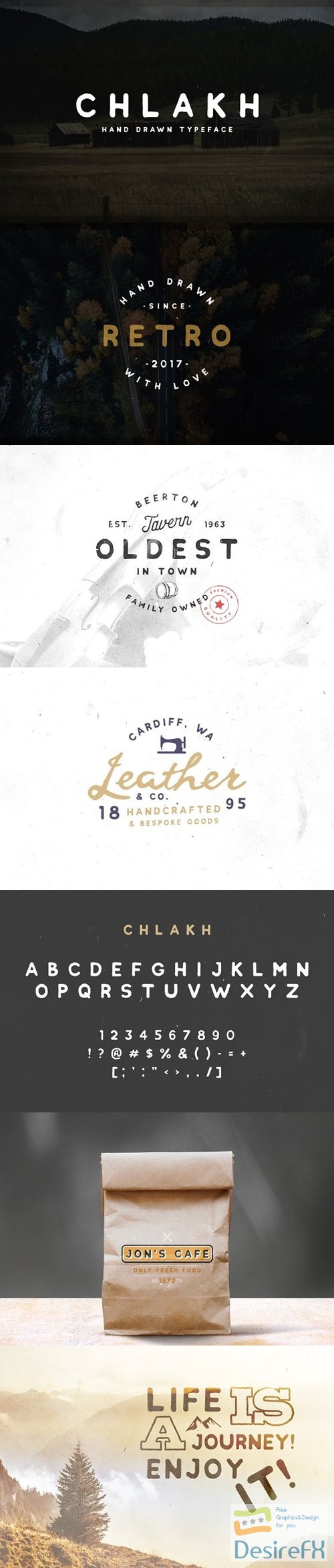 CM - Chlakh - hand drawn typeface 1590819