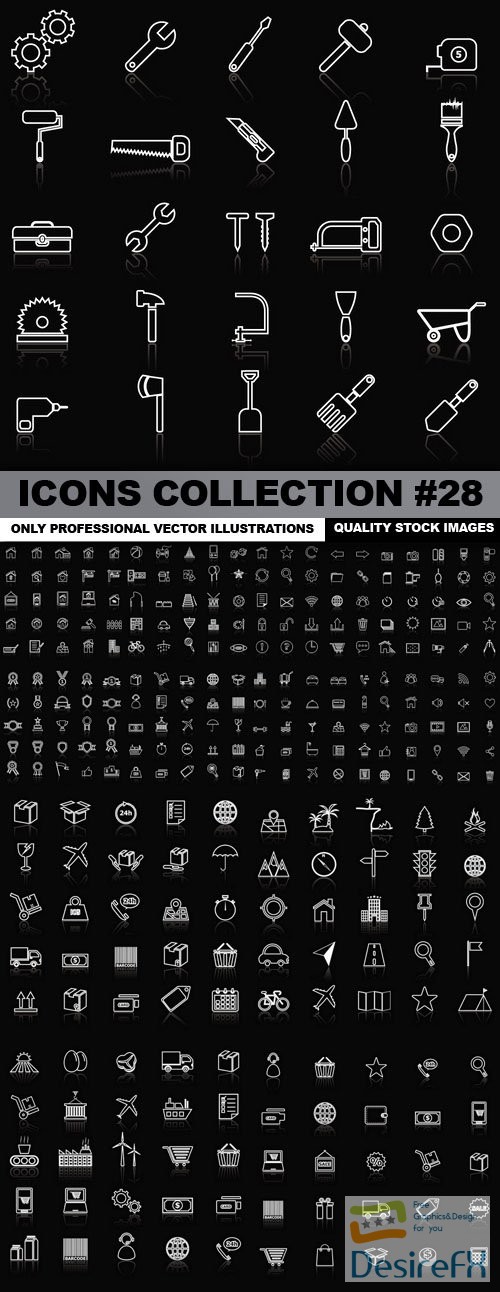 Icons Collection #28 - 17 Vector