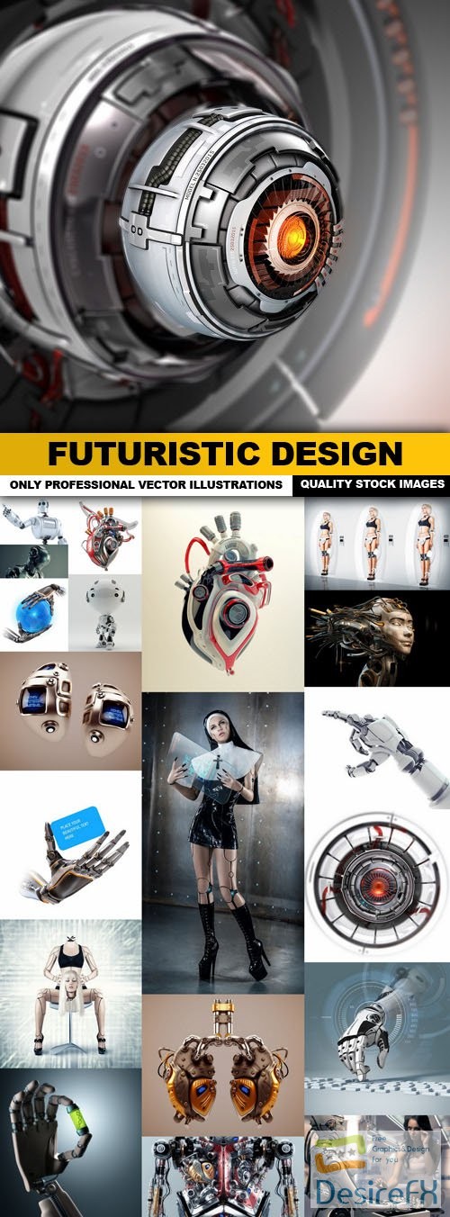 Futuristic Design - 20 HQ Images