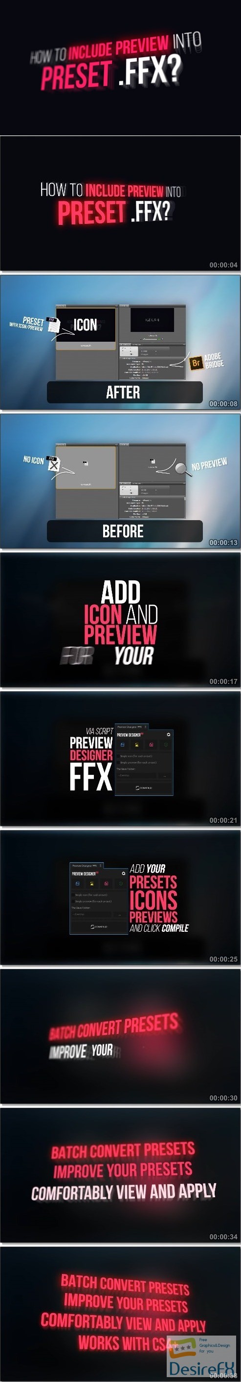 Videohive Preview Designer FFX 21252183