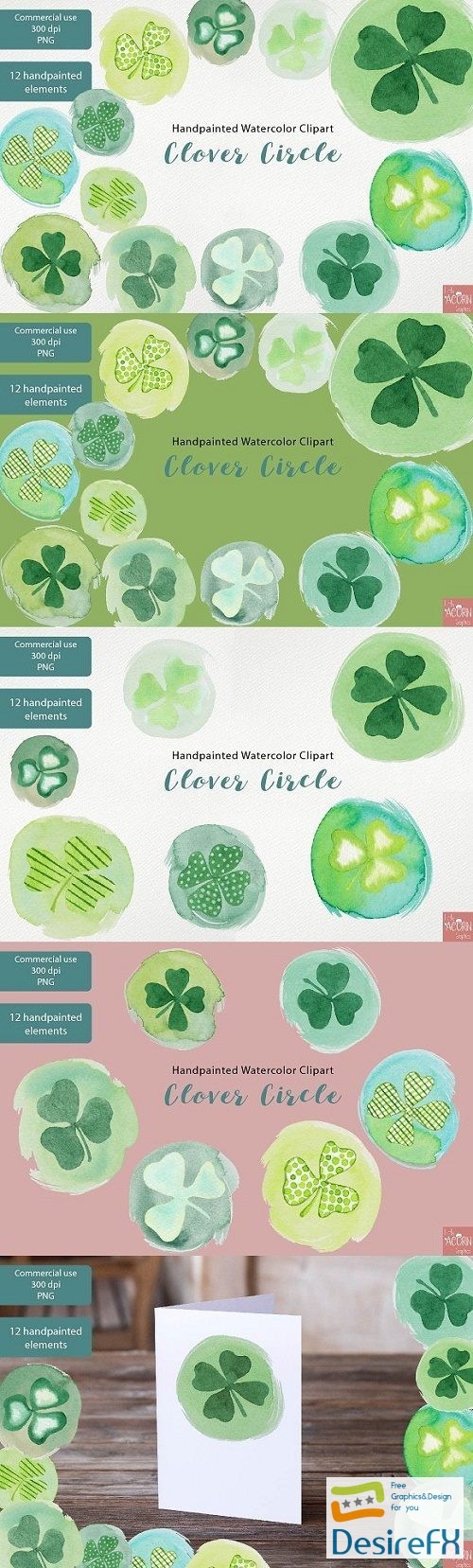 Watercolor Clipart St Patricks Day - 2321627