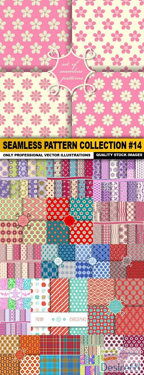 Seamless Pattern Collection #14 - 20 Vector