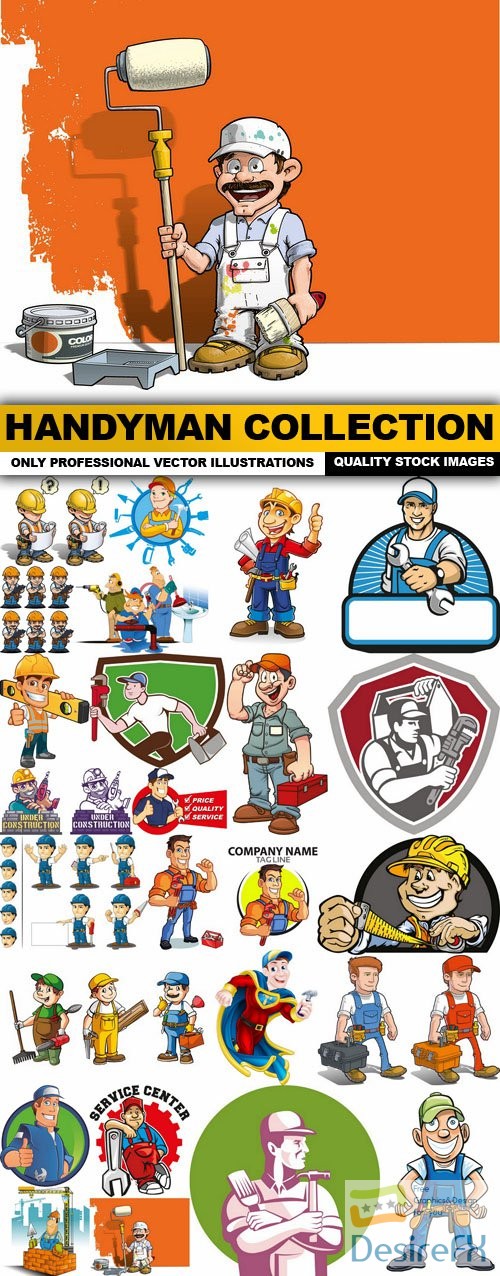 Handyman Collection - 24 Vector