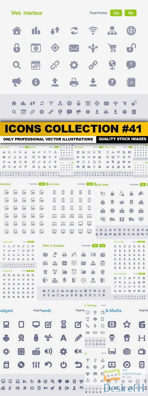 Icons Collection #41 - 30 Vector