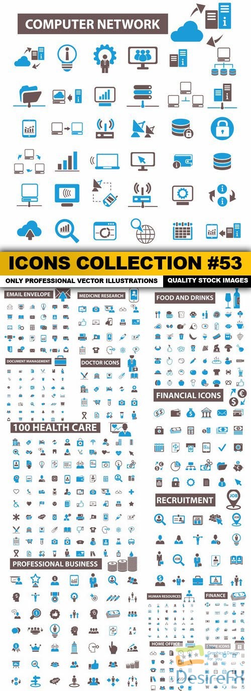 Icons Collection #53 - 15 Vector