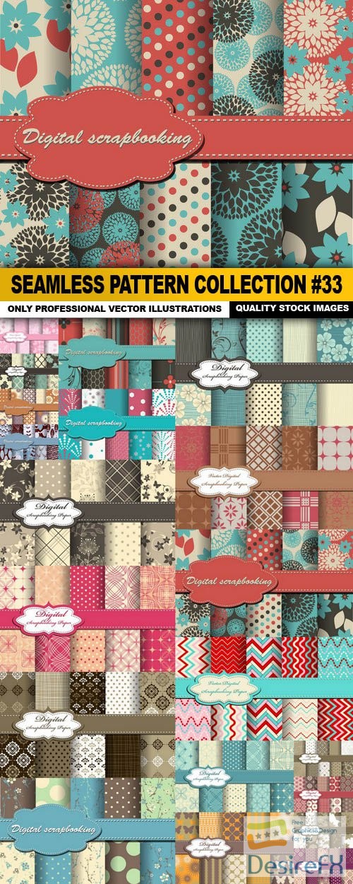 Seamless Pattern Collection #33 - 20 Vector