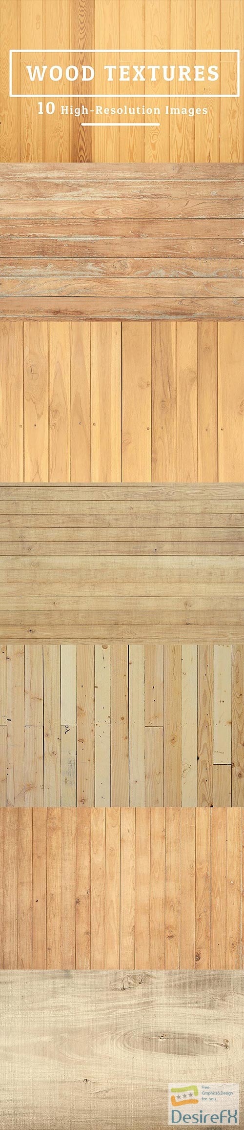 10 Wood Texture Background