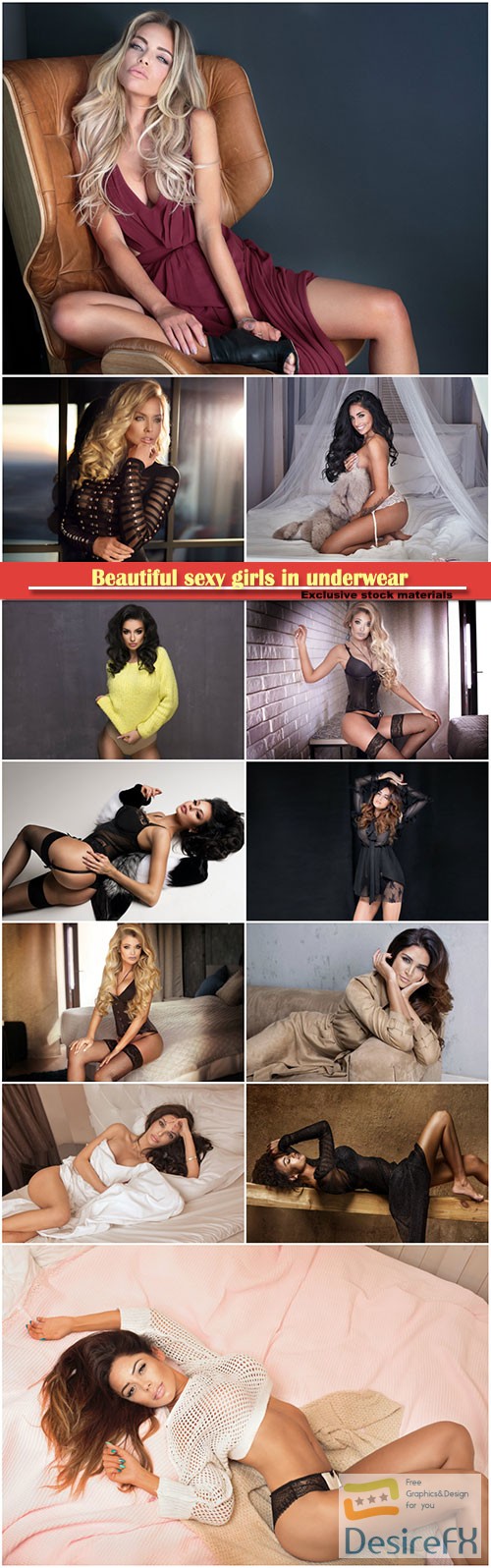 Beautiful sexy girls in underwear # 6