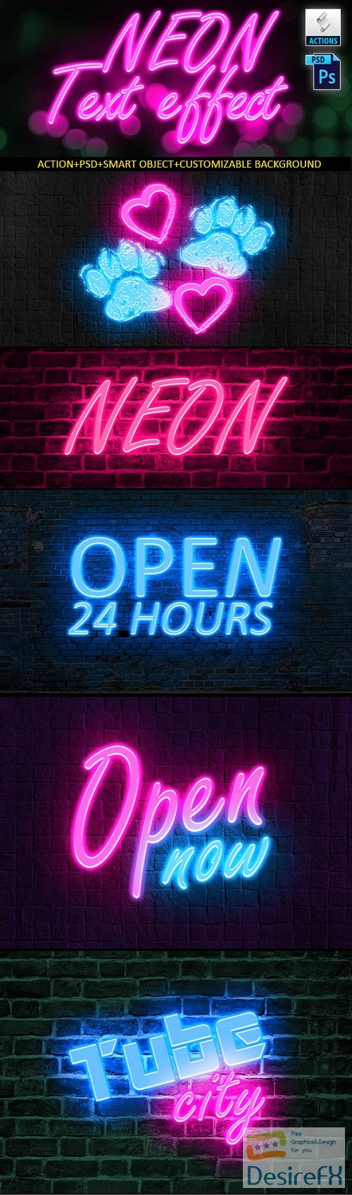 Neon Text Effect - 16924431