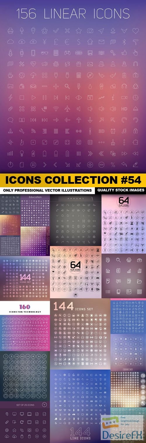 Icons Collection #54 - 20 Vector