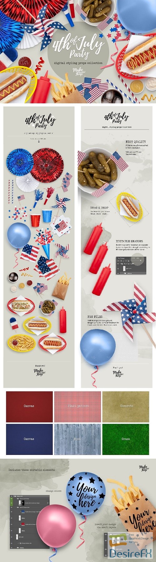 4th of July Styling Props 2661781