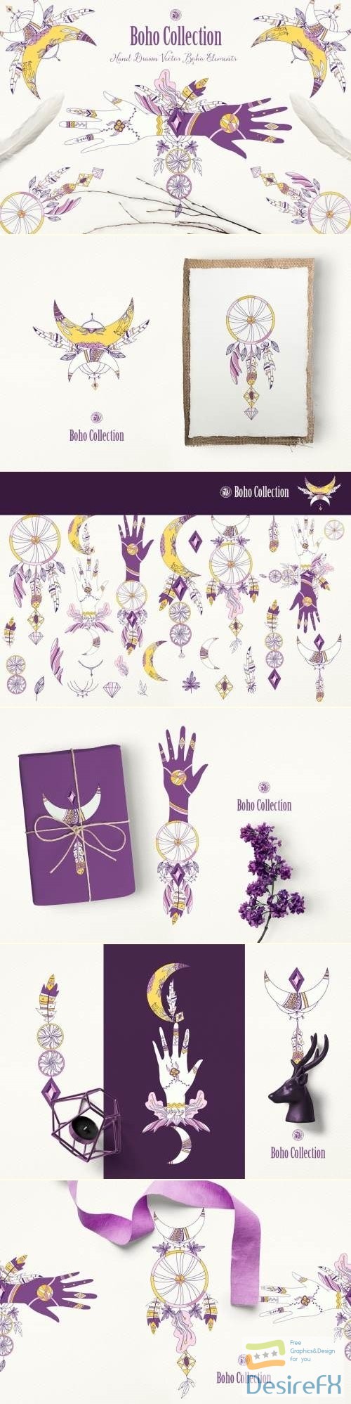 Purple Boho Collection