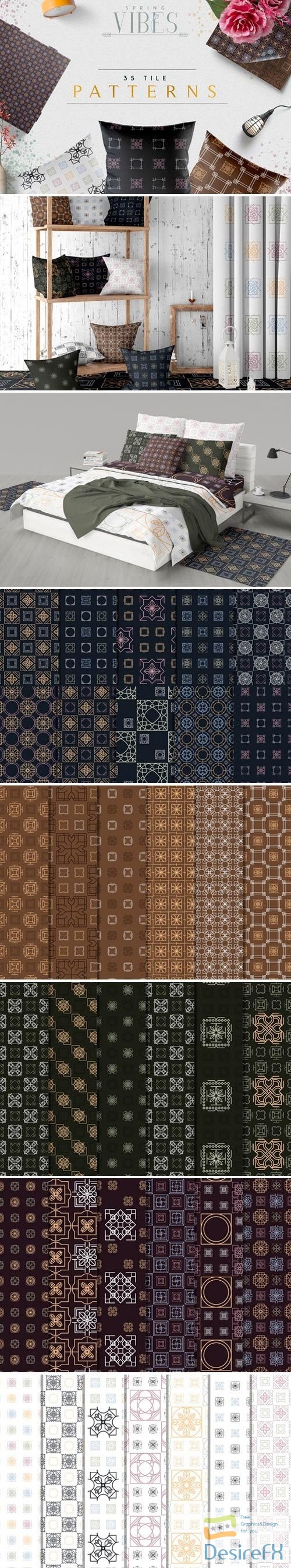 [Spring Vibes] 35 Tile Patterns 2472127
