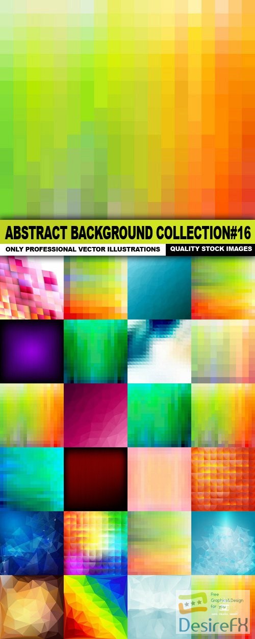 Abstract Background Collection#16 - 24 Vector