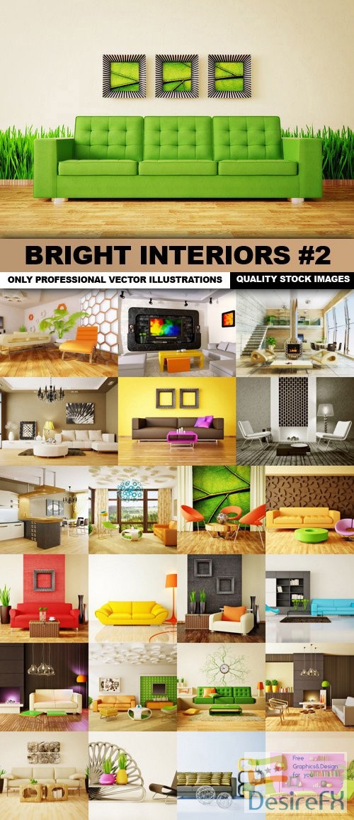 Bright Interiors #2- 25 HQ Images