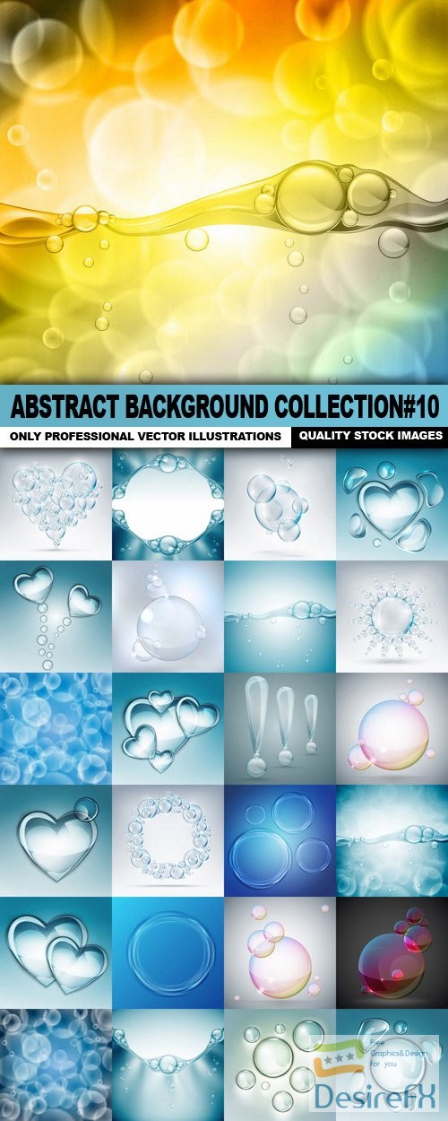 Abstract Background Collection#10 - 25 Vector