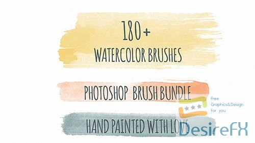 180+ Handdrawn Photoshop Brushes