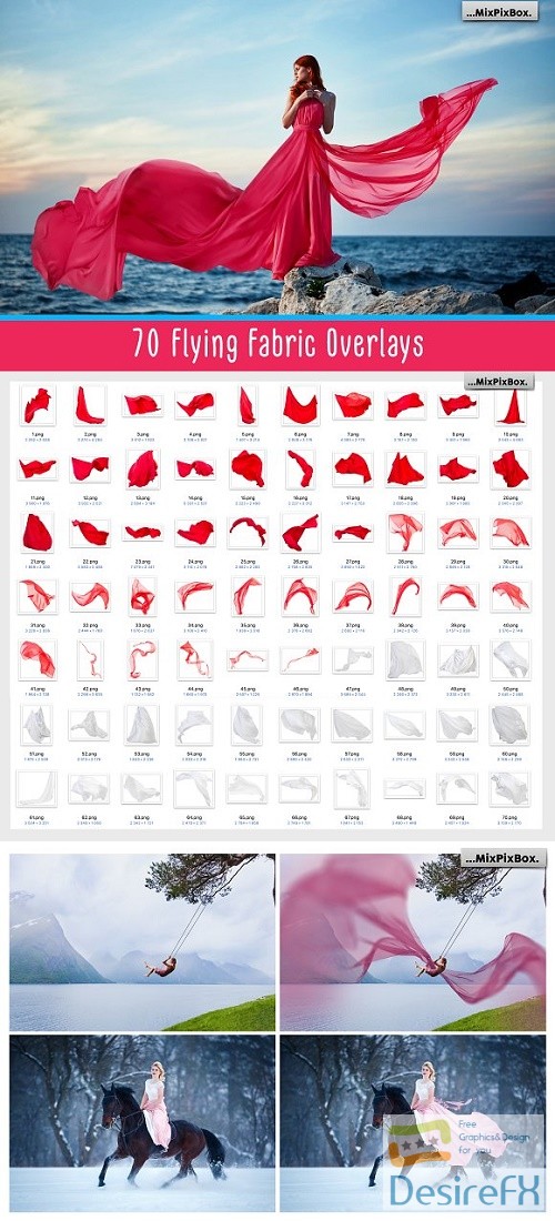 Flying Fabric Overlays - 2502479