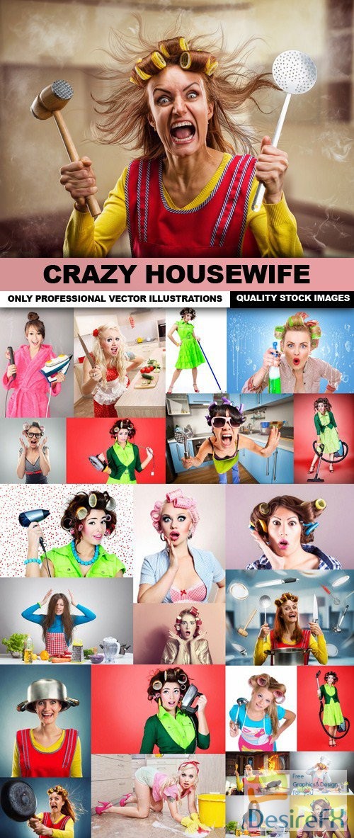 Crazy Housewife - 25 HQ Images