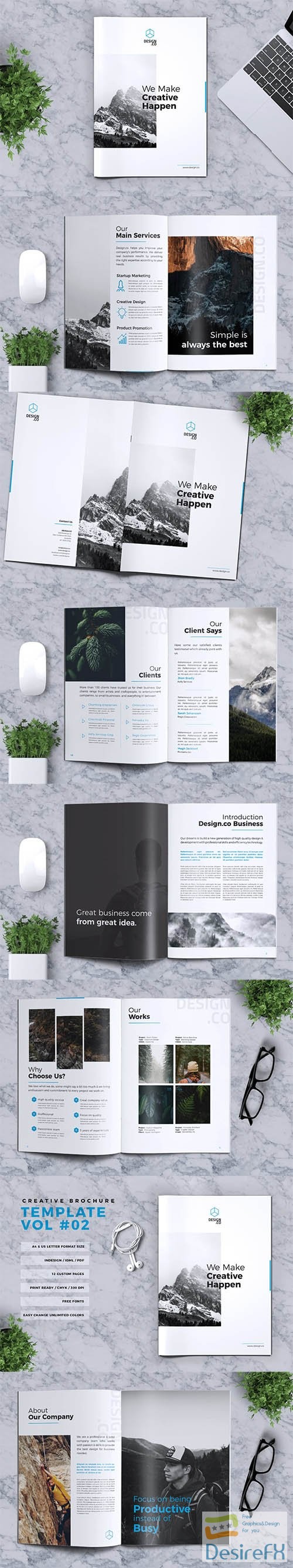 Creative Brochure Template Vol. 02