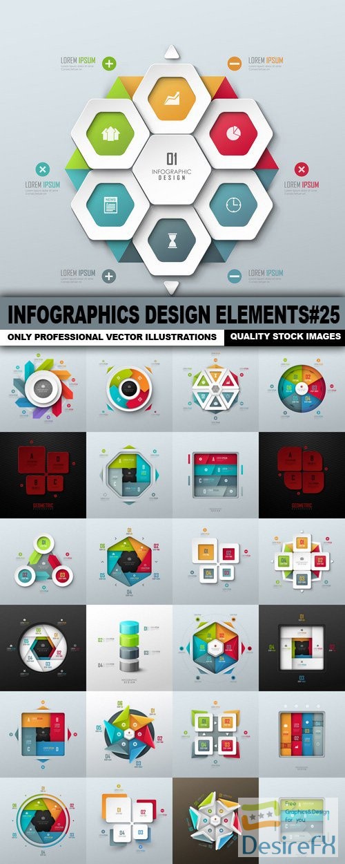 Infographics Design Elements#25 - 25 Vector 2