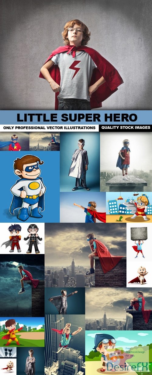 Little Super Hero - 25 HQ Images