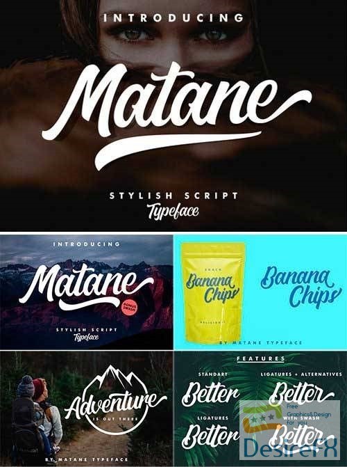 Matane Typeface + Swash 2569014
