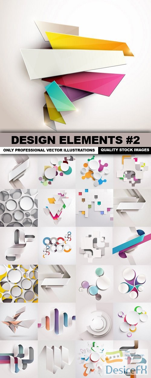 Design Elements #2 - 25 Vectors