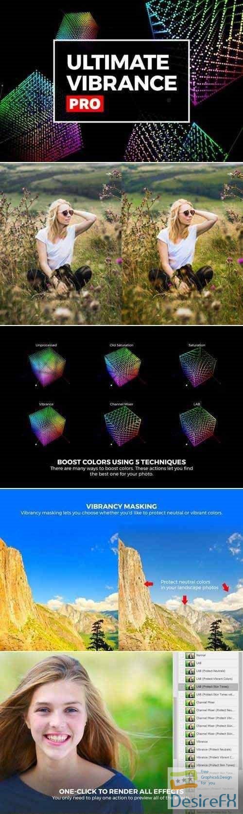 Ultimate Vibrance Photoshop Actions