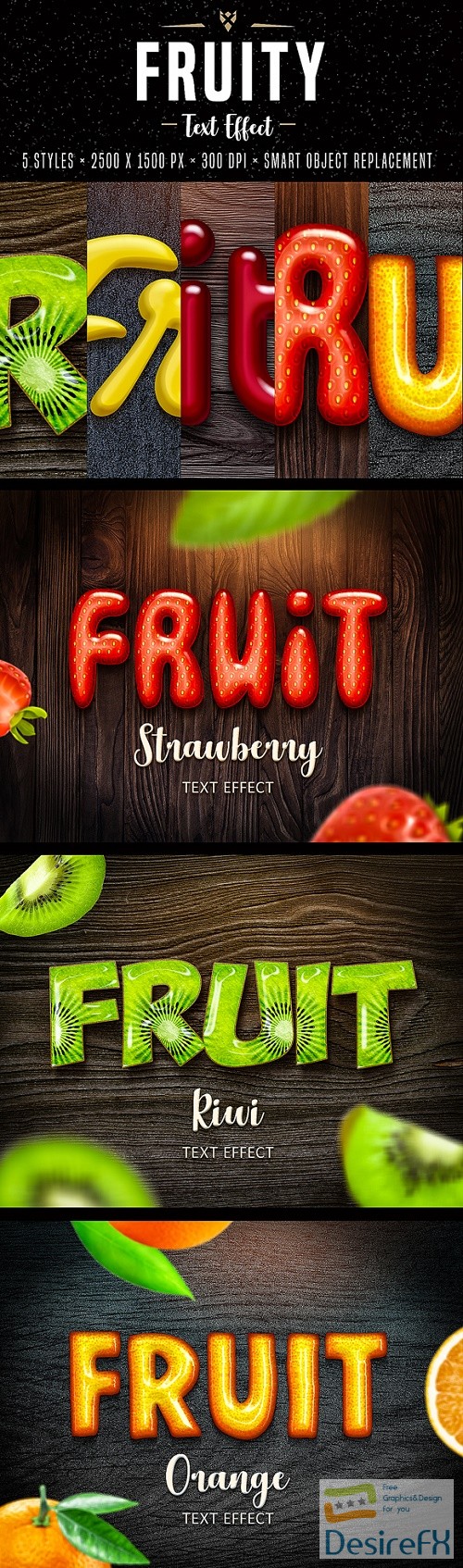 Fruit Text Effects for Photoshop 22177922