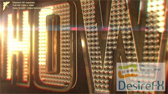 Download Videohive Showbiz Logo 22237616 - DesireFX.COM