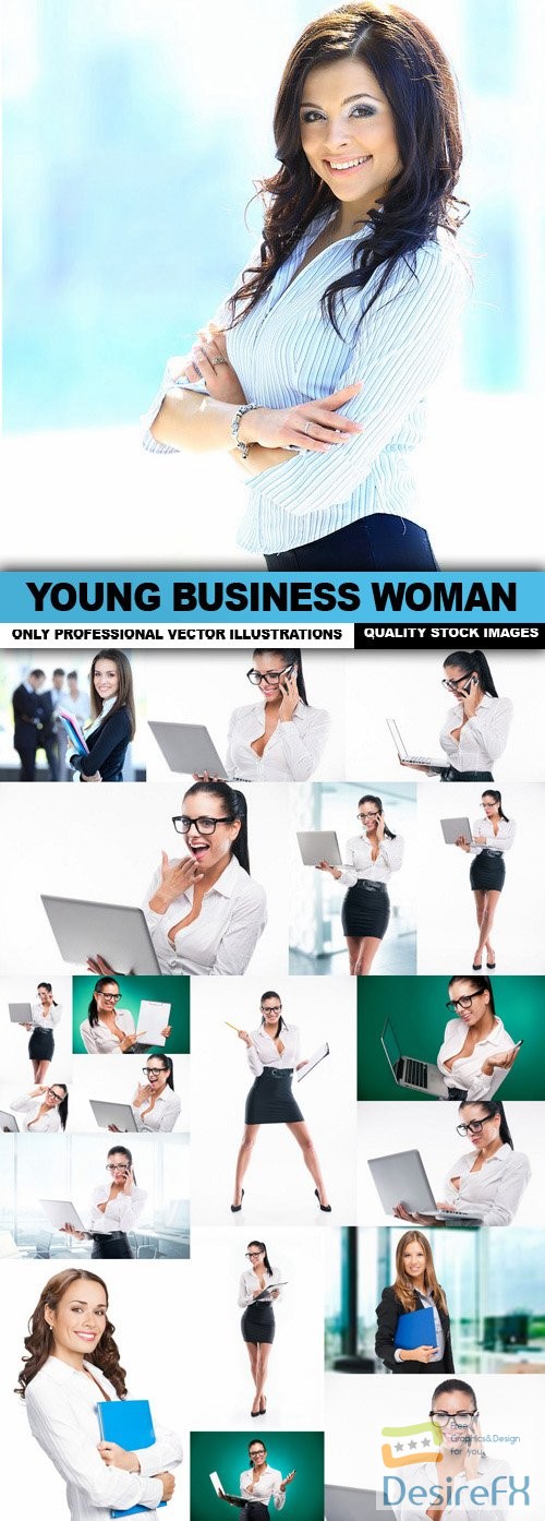Young Business Woman - 25 HQ Images