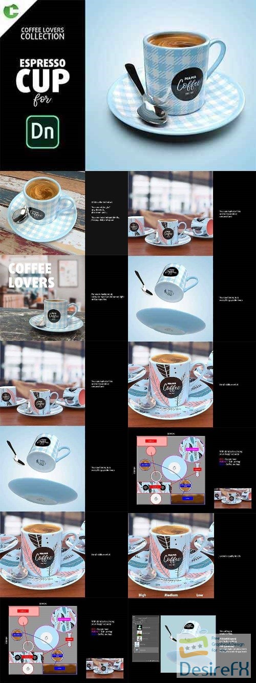 Espresso CUP mock-up 2734846