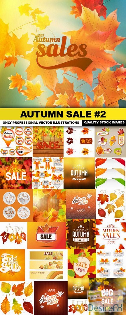 Autumn Sale #2 - 25 Vector