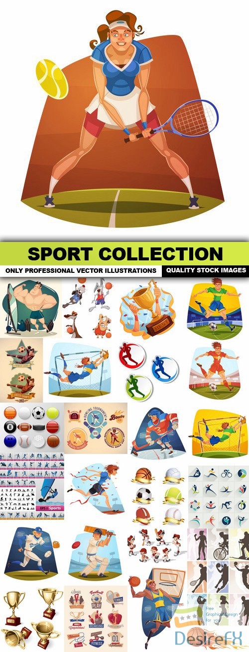 Sport Collection - 25 Vector