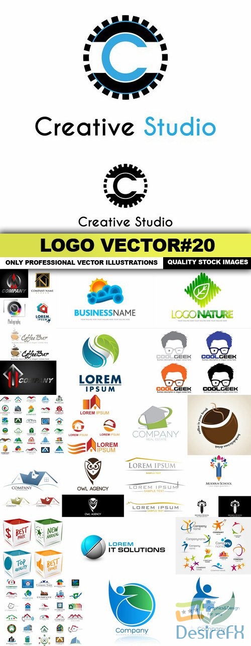 Logo Vector#20 - 25 Vector