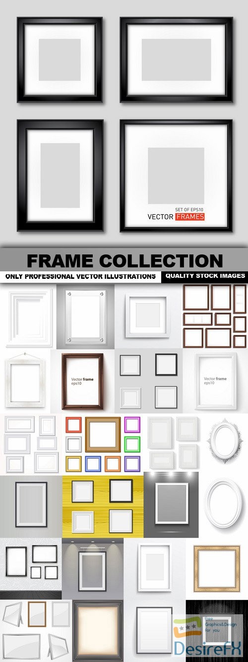 Frame Collection - 25 Vector