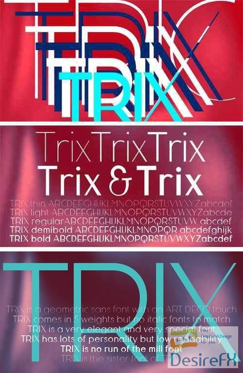 Trix Font Family