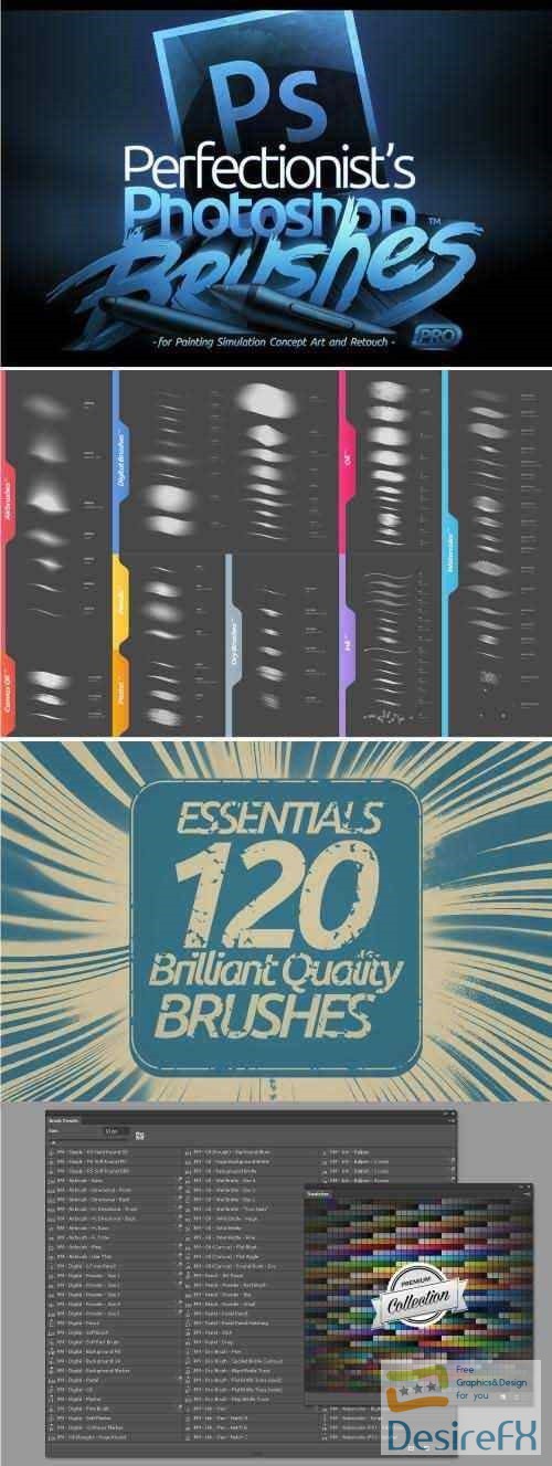 RM Perfectionist Photoshop Brushes - 2590670
